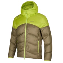 La Sportiva Down Winter Jacket Nature Down (Primaloft Insulation) light brown/lime men's