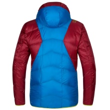 La Sportiva Pinnacle Down Winter Jacket (lightweight, thermal insulation, ski touring) burgundy/blue men's