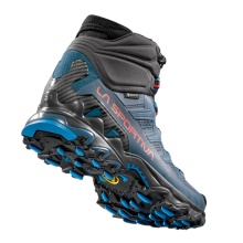 La Sportiva Ultra Raptor II Mid Nubuck Leather GTX Trail Running Shoes (waterproof) blue/carbon men's