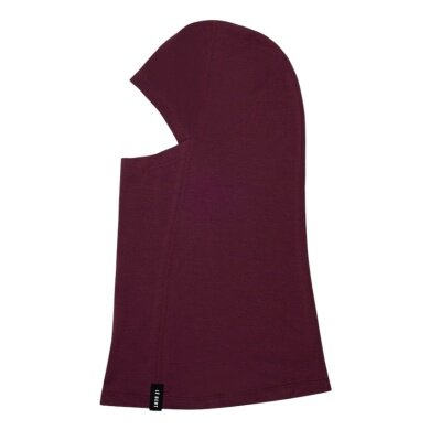 Le Bent multifunctional scarf (neck warmer) lightweight balaclava burgundy