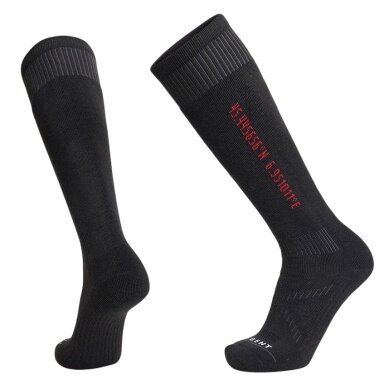 Le Bent Ski Sock Core Full Cushion Snow black - 1 pair