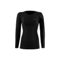 Lenz Functional Underwear Long Sleeve Merino 6.0 Round Neck Black Women