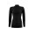 Lenz Functional Underwear Long Sleeve Shirt Merino 6.0 Stand-up Collar Black Women