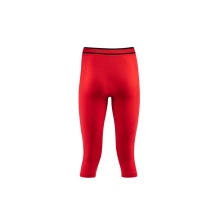 Lenz Functional Underwear 3/4 Pants Merino 6.0 Red Women