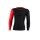 Lenz Functional Underwear Long Sleeve Merino 6.0 Round Neck black/red Men