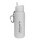 LifeStraw Water Bottle Go Stainless Steel with Water Filter, Lid with Silicone Mouthpiece, White Carabiner - 650 ml