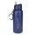 LifeStraw Water Bottle Go Stainless Steel with Water Filter, Lid with Silicone Mouthpiece, Dark Blue - 650 ml