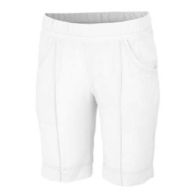 Limited Sports Bermuda Shorts Bea (4-way stretch, pockets) white Women