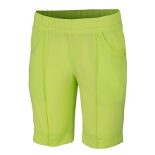 Limited Sports Bermuda Shorts Bea (4-way stretch, pockets) lime green Women