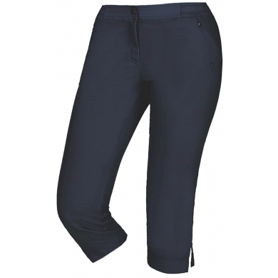 Limited Sports Capri Trousers Carla (Stretch, slim cut) dark blue Women