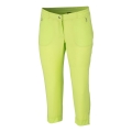 Limited Sports Capri Trousers Carla (Stretch, slim fit) lime green Women