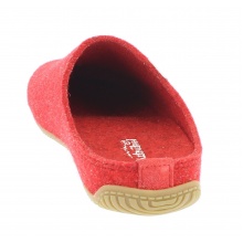 Living Kitzbuhel Felt Slipper Swiss Cross red Slippers Women