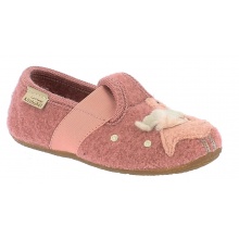 Living Kitzbuhel Slippers T-Model Winterflamingo (Merino Wool) pink Toddlers/Kids