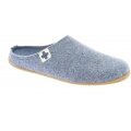 Living Kitzbuhel Slippers Felt Slipper (Wool) Swiss Cross light blue Men