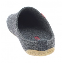 Living Kitzbuhel Slippers Felt Slipper (Wool) Swiss Cross anthracite grey Women