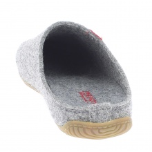 Living Kitzbuhel Slippers Felt Slippers (Wool) Swiss Cross Grey Men