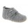 Living Kitzbühel Slippers Velcro Model Velour Leather Cap Felt (Merino Wool) Kids Grey Toddlers (27-30)