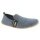 Living Kitzbuhel Slippers T-Model Felt and LK Logo Midnight Blue