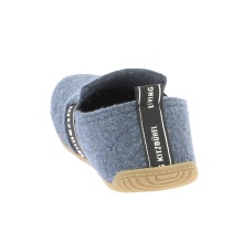 Living Kitzbuhel Slippers T-Model Felt and LK Logo Midnight Blue