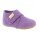 Living Kitzbühel Slippers Velcro Model Felt (rec. Wool) - High Shaft - Solid Colour Kids Purple Children (27-30)