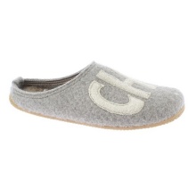 Living Kitzbühel Slippers Chill with Sheepskin (100% Virgin Wool) Grey Slippers (Size 36-42)