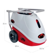 Lobster Ball Machine Elite Three (16-130kmh, easy transport, battery up to 8h, oscillator)