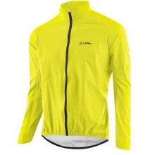 Löffler Bicycle Jacket Bike WPM Pocket (windproof, waterproof, lightweight) yellow men's