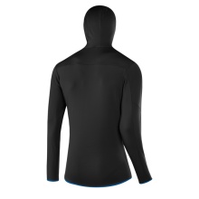 Löffler Fleece Jacket Merino Hoody (thermal insulation, breathable) black/navy blue Men's