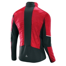 Löffler Hybrid Jacket PL60 (thermal insulation, windproof) red/black men's