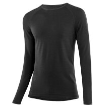 Löffler Functional Underwear Long Sleeve Shirt Transtex Merino (thermal insulation) black Men's