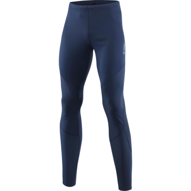 Löffler Running Tights Warm WS (thermal insulation, breathable) long dark blue Men's