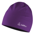 Löffler Beanie (Hat) Mono - thermal insulation - purple