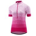 Löffler Cycling Shirt Bike Jersey HZ Components (Half-Zip, lightweight, quick-drying) magenta/pink Ladies