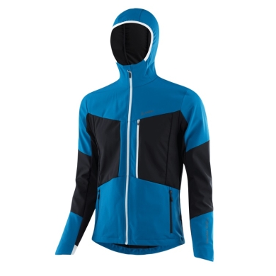 Löffler Softshell Jacket XC-Pure TXS Hooded (windproof, water-repellent) navy blue Men's