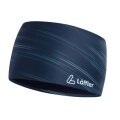 Löffler Headband Snowfall Design (highly elastic) dark blue