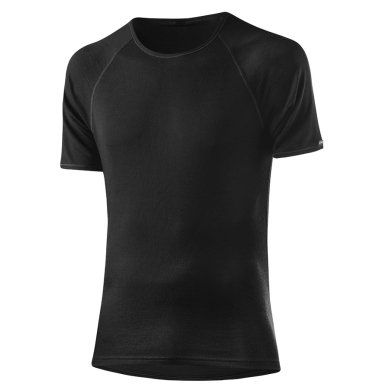 Löffler functional underwear T-shirt Transtex Merino (thermal insulation) black Men's