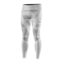 Löffler Base Layer Trousers Transtex Retr´X (thermal insulation) long underwear light grey Men's