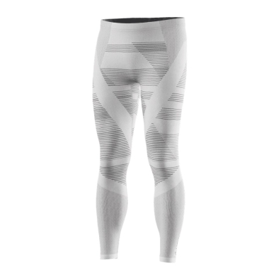 Löffler Base Layer Trousers Transtex Retr´X (thermal insulation) long underwear light grey Men's