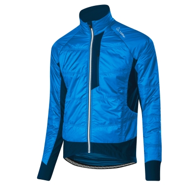 Löffler Cycling Jacket Bike Iso-Jacket Hotbond PL60 (PrimaLoft®, windproof, water-repellent) blue Men's