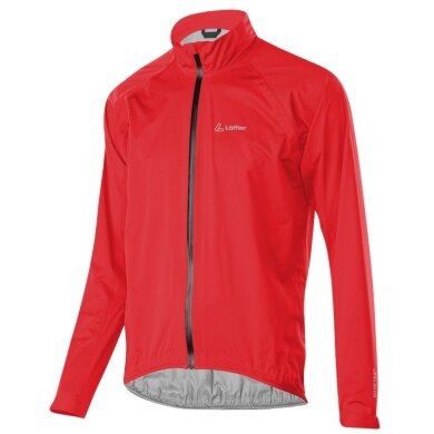 Löffler Bicycle Jacket Bike Prime GTX Active (windproof, waterproof) red men's