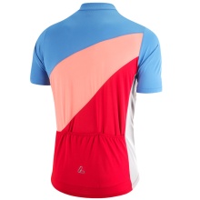 Löffler Bicycle Shirt Bike Jersey Lefty (Full-Zip, 3 Back Pockets, Quick-Drying) Multicoloured Men's