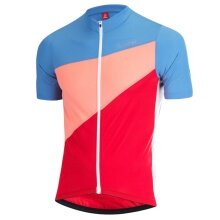 Löffler Bicycle Shirt Bike Jersey Lefty (Full-Zip, 3 Back Pockets, Quick-Drying) Multicoloured Men's