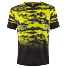 Löffler Cycling Shirt MTB Foggy (lightweight, quick-drying, breathable) lemon yellow/black Men's