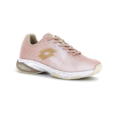 Lotto Tennis Shoes Mirage 300 III Clay/Sand Court (Cushioning) Pink Ladies