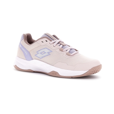 Lotto Tennis Shoes Mirage 600 III Allcourt Beige/Purple Ladies