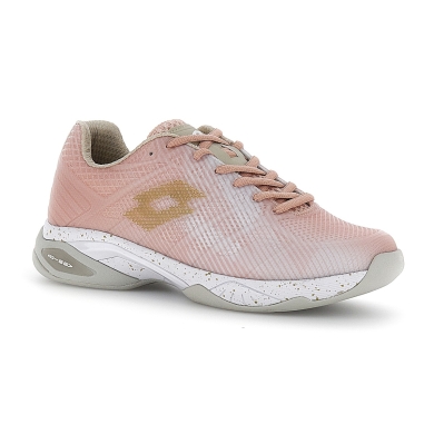 Lotto Tennis Shoes Mirage 300 III Indoor/Court/Carpet Cushioning Pink Women