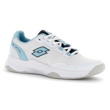 Lotto Tennis Shoes Mirage 600 Indoor/Hall/Carpet White/Blue Women