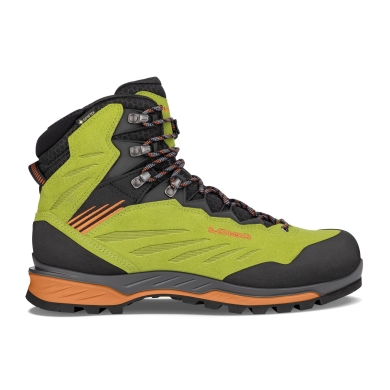 Lowa Hiking Shoes Cadin II Mid GTX (Approach, Waterproof) Lime Green/Flame Men