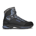 Lowa Hiking Shoes Camino Evo GTX (Trekking, Nubuck Leather, waterproof) black/blue Men