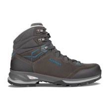 Lowa Hiking Shoes Lady Light LL (Trekking, Nubuck Leather, Leather Lining) slate/turquoise Women